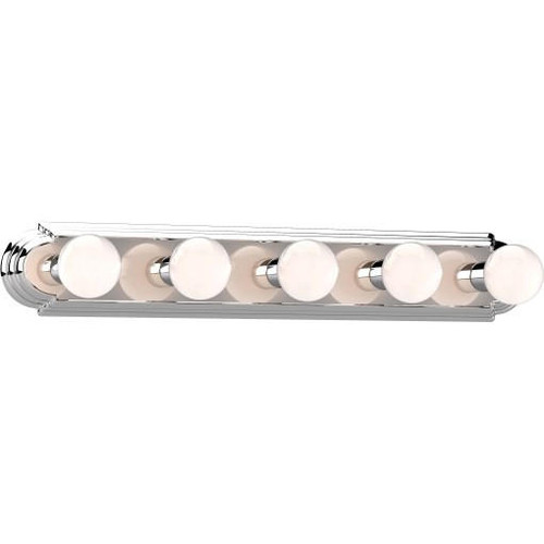 Volume Lighting Volume V1125-3 5-light Chrome Bathroom Vanity 