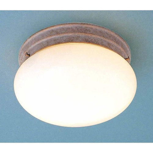 Volume Lighting Volume V7008-22 2-light Prairie Rock Flush Mount Ceiling Fixture 