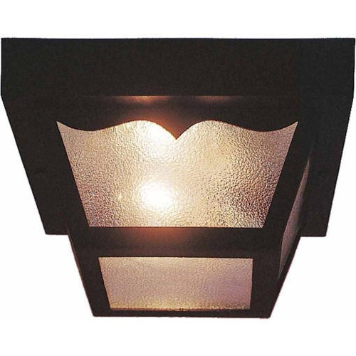 Volume Lighting Volume V9762-5 2-light Black Outdoor Ceiling Mount 