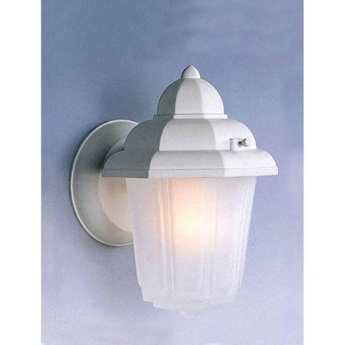 Volume Lighting Volume V8888-6 1-light White Outdoor Wall Sconce 