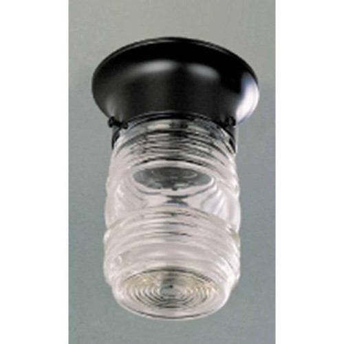 Volume Lighting Volume V7316-5 1-light Black Flush Mount Ceiling Fixture 