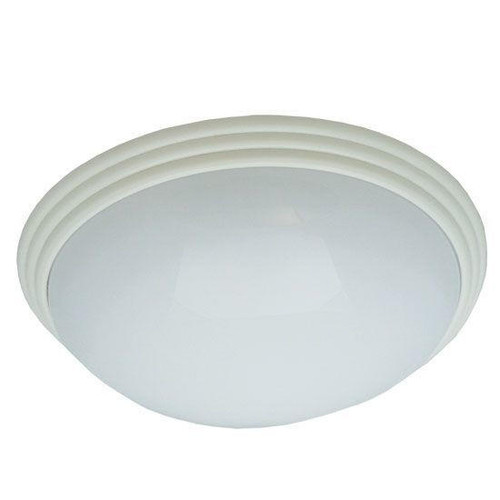 Incon Lighting 16" Translucent White Acrylic Lens Decorative White Ring Medium Indoor Ceiling Light 23W LED 4000K 