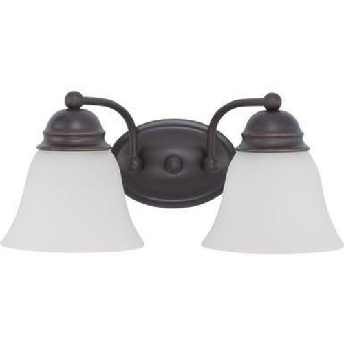 Nuvo Lighting Nuvo 60-3166 Mahogany Bronze 2 Light Wall Mount Fixture 