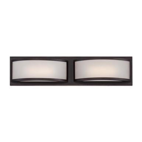 Nuvo Lighting Nuvo 62-315 Georgetown Bronze 2 Light Wall Mount Fixture 