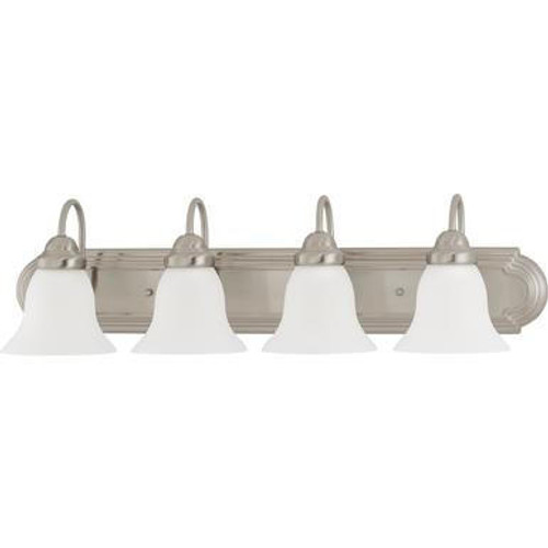 Nuvo Lighting Nuvo 60-3281 Brushed Nickel 4 Light Wall Mount Fixture 