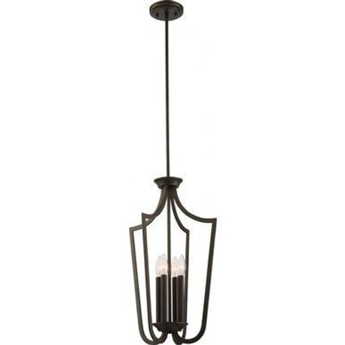 Nuvo Lighting Nuvo 60-5976 Forest Bronze 4 Light Ceiling Mount Fixture 