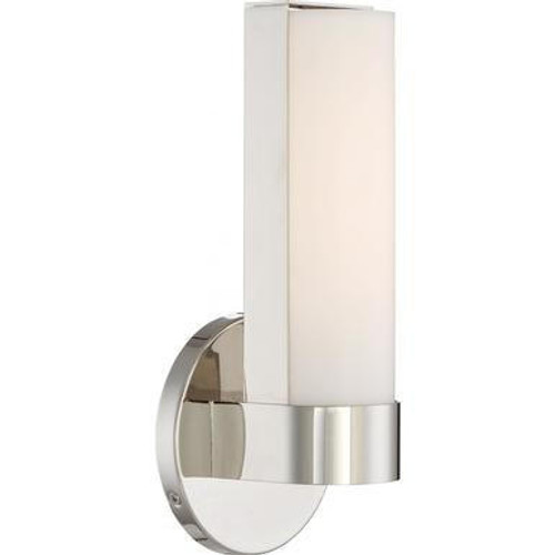 Nuvo Lighting Nuvo 62-721 Polished Nickel Wall Mount Fixture 