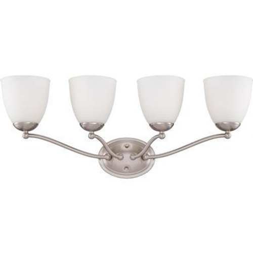 Nuvo Lighting Nuvo 60-5034 Brushed Nickel 4 Light Wall Mount Fixture 