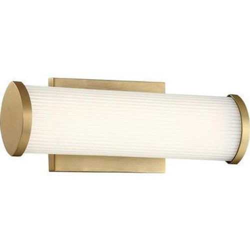 Nuvo Lighting Nuvo 62-1591 Brushed Brass Wall Mount Fixture 