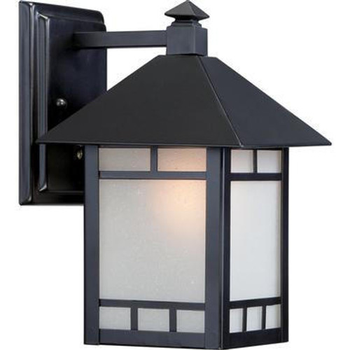 Nuvo Lighting Nuvo 60-5601 Stone Black Wall Mount Fixture 