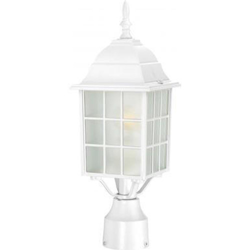 Nuvo Lighting Nuvo 60-4907 White Post Lantern Fixture 