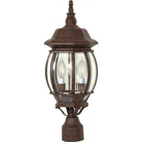 Nuvo Lighting Nuvo 60-898 Old Bronze 3 Light Post Lantern Fixture 