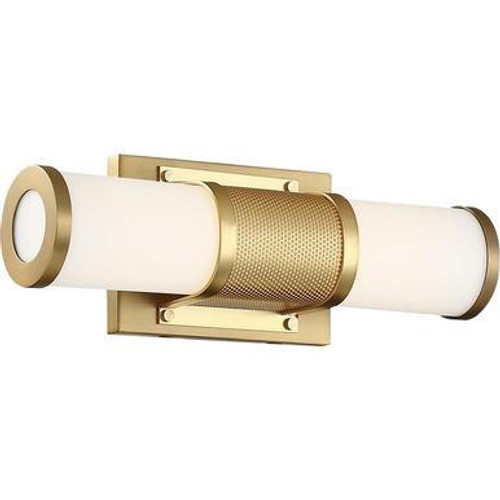 Nuvo Lighting Nuvo 62-1601 Brushed Brass Wall Mount Fixture 