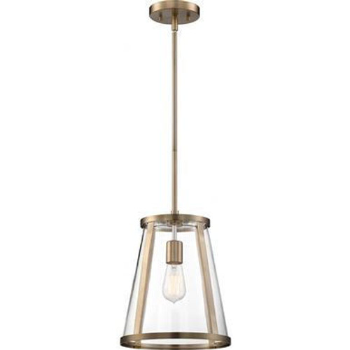 Nuvo Lighting Nuvo 60-6697 Burnished Brass Ceiling Mount Fixture 
