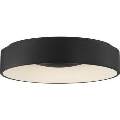 Nuvo Lighting Nuvo 62-1452 Black Flush Mount Fixture 