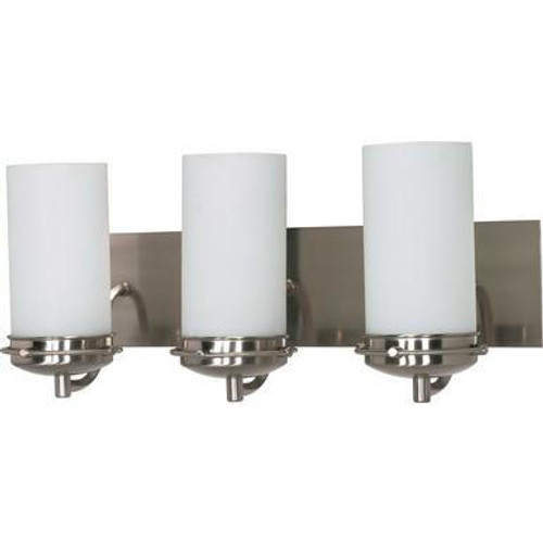 Nuvo Lighting Nuvo 60-613 Brushed Nickel 3 Light Wall Mount Fixture 