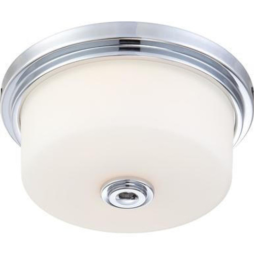 Nuvo Lighting Nuvo 60-4591 Polished Chrome 2 Light Ceiling Mount Fixture 
