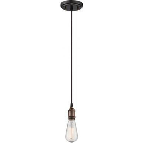 Nuvo Lighting Nuvo 60-5505 Rustic Bronze Ceiling Mount Fixture 