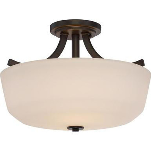 Nuvo Lighting Nuvo 60-5926 Forest Bronze 2 Light Ceiling Mount Fixture 