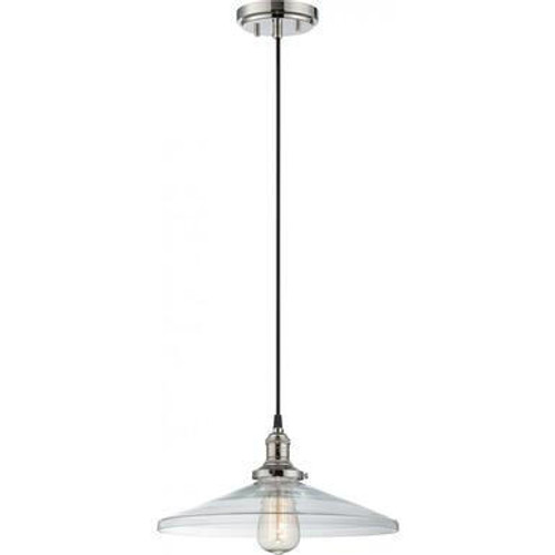 Nuvo Lighting Nuvo 60-5408 Polished Nickel Ceiling Mount Fixture 