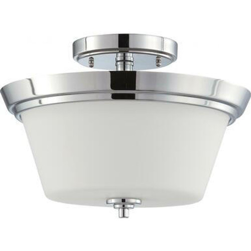 Nuvo Lighting Nuvo 60-4087 Polished Chrome 3 Light Ceiling Mount Fixture 