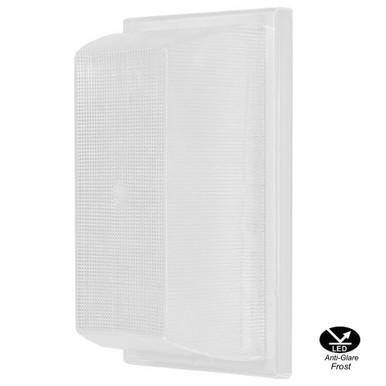 Incon Lighting Incon LENS-3186 Replacement Frosted Rectangle Light Cover 