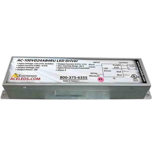 ACE LEDS Ace AC-100VD24AB4RU 100W Constant Voltage LED Driver 