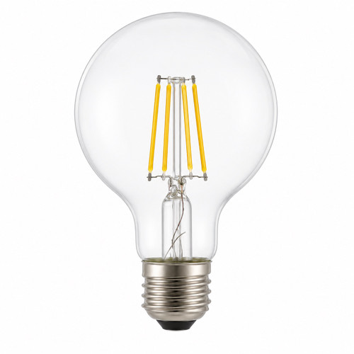 FG25D4040E26SCL95 TCP - 4W G25 Clear LED Filament Globe Bulb - 4000K - 95 CRI