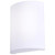 Satco 62-1646 Long-Life Indoor White Wall Sconce Light