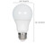 Satco S11413 9A19/LED/E26/840/120V/100PK