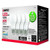 Satco S11417 9.5A19/LED/850/120V/D/4PK