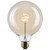 3.5G40L/920/E26/GCAC/D Satco S14214 - Amber G40 LED Filament Globe Bulb - 2000K
