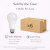 Satco S8570 - Warm White 3-Way LED Light Bulb - High CRI