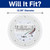 KT-RKIT28PS-13CP-8CSC-VDIM Keystone - 13" Circular LED Light Engine - Power and Color Select