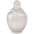 LBS Lighting 17" Clear Acorn Street Light Cover with 6" Neck Base