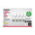  Satco S11451 Energy saving A19 LED Light Bulb 4PK 