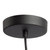 Artcraft Lighting Artcraft SC13191BK Pinpoint Modern Black LED Pendant Light 