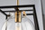Artcraft Lighting Artcraft AC11601VB Bridgetown Black & Brass Pendant Light 