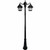 Gama Sonic Solar Lighting Gama Sonic 123BM50003 Orion Triple Head Lamp Post