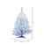 Vickerman 3' Crystal White Spruce Artificial Christmas Tree Multi-Colored LED Lights