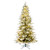 Vickerman 5.5' x 38" Flocked Kamas Fraser Tree Warm White Low Voltage 3MM LED Lights