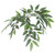 Vickerman 4' Artificial Green Smilax Bush Black Plastic Pot