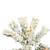 Vickerman 4.5' Flocked Pacific Artificial Christmas Tree 200 Multi-Colored LED Lights