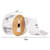 Q170141 Vickerman - 2.5 in x 10 yd White Birch Print Wired Decorative Ribbon