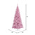 Vickerman 10' Pink Fir Slim Artificial Christmas Tree Unlit