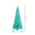 Vickerman 9' Aqua Fir Slim Artificial Christmas Tree Aqua Dura-lit LED Lights