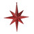 Vickerman M167403 - Red Star Ornament