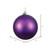 Vickerman 2.4" Plum Matte Ball Christmas Ornament 24 per Bag