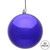 N596066S Vickerman - 2.4 in Purple Shiny Ball Christmas Ornament - 60 Pack