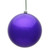 Vickerman N592066DCV - Purple Ball Ornament